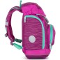 Školská taška OXY Sherpy Pink, 4dielný set a box na zošity A4 zadarmo