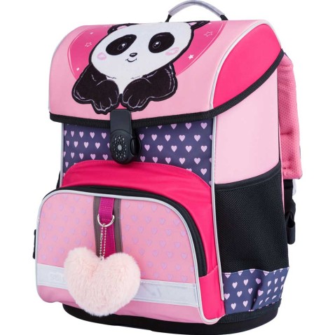 Školská taška pre dievčatá Stil Panda Love