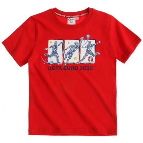 Tričko UEFA EURO 16 červené