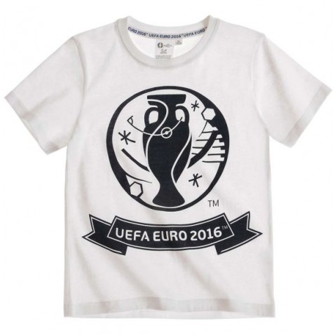 Tričko UEFA EURO 2016 biele