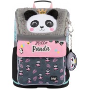 Školská taška BAAGL Zippy Panda a vrecko na chrbát zdarma