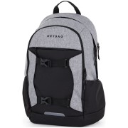Študentský ruksak OXY Zero Grey a vak na chrbát zadarmo