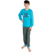 Chlapčenské pyžamo Bettymode FOOTBALL TEAM dlhý rukáv