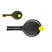 Soft tenis čierny + lopta 53cm