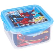 Desiatový box Spiderman štvorcový