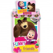 Detské obliečky Máša a medveď Friends