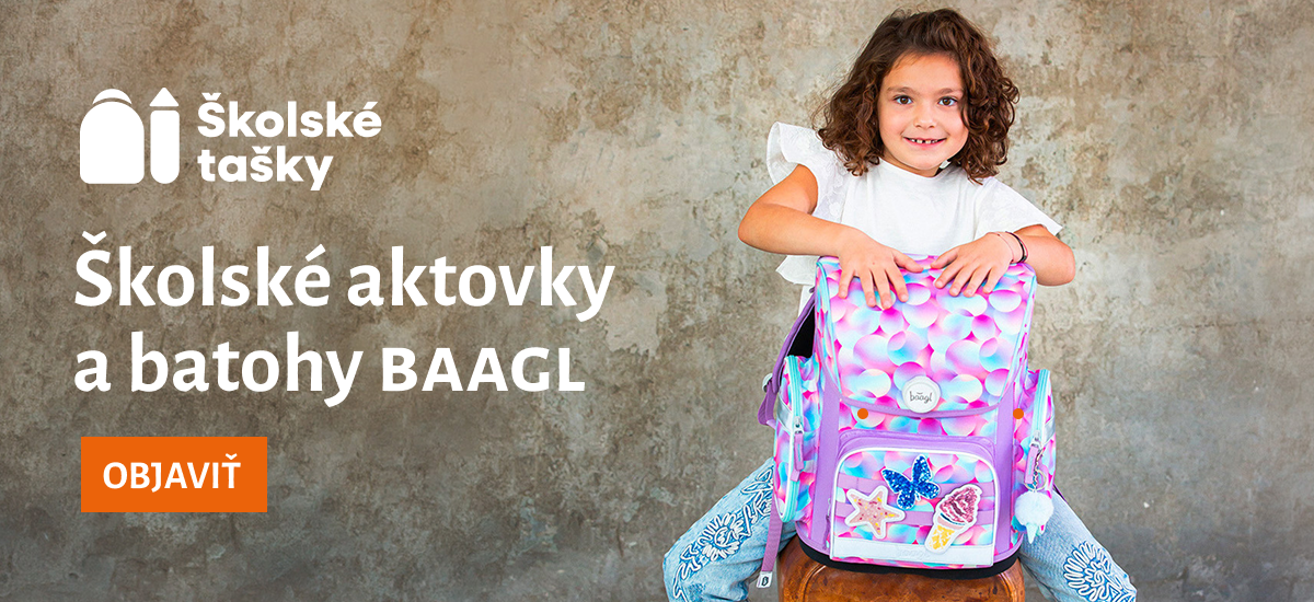 BAAGL – české školské batohy a aktovky, ktoré myslia na detský chrbát