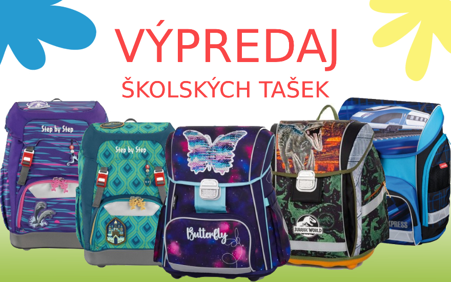 Výpredaj školských tašek