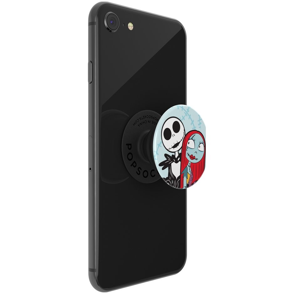 PopSockets PopGrip Adesivo – I Love Shrimp, Testo Bianco Per Amanti Dei Gamberi
