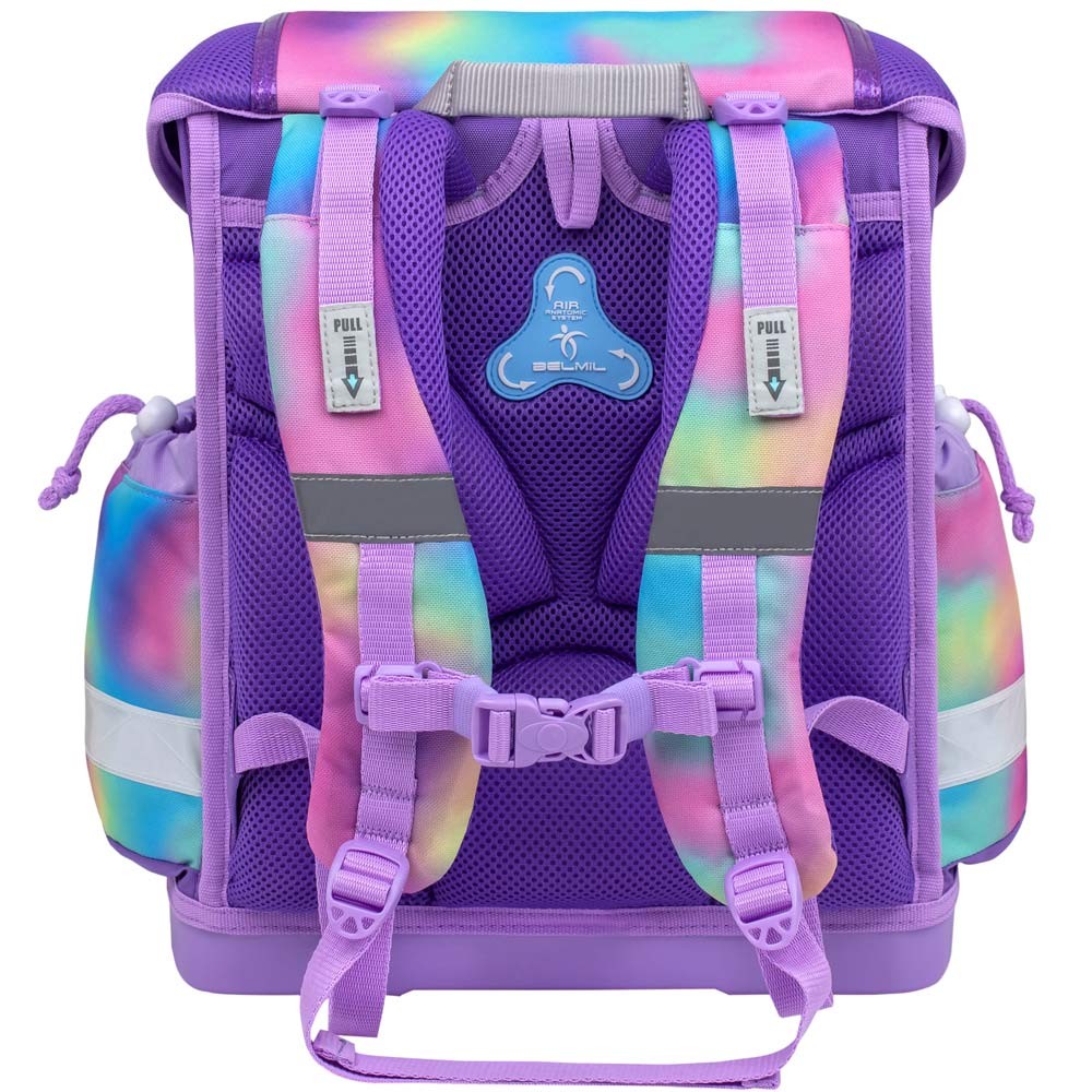 Školská taška pre dievča BELMIL 403-13 Rainbow color - SET | Skolske ...