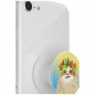 PopSockets PopGrip Gen.2, Aloha Sloth Gradient, leňochod na dúhovom podklade