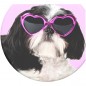 PopSockets PopTop Gen.2, Sassy Shih Tzu, shih tzu sa slnečnými okuliarmi, výmenný vršok