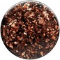 PopSockets PopTop Gen.2, Foil Confetti Copper, kúsky medené fólie v živici, výmenný vršok