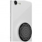 PopSockets PopGrip Gen.2, Starlight Mandala, biela mandala na čiernom podklade