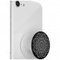PopSockets PopGrip Gen.2, Starlight Mandala, biela mandala na čiernom podklade
