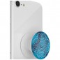 PopSockets PopGrip Gen.2, Jewel Chakra, biela mandala na modrom podklade