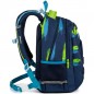 Školský batoh OXY Style Mini football blue a box A4 číry zdarma