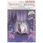 Vymeniteľný blikajúce obrázok Magic Mags Flash Delfín k aktovkám Step by Step SPACE, CLOUD a KID
