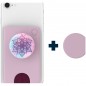 PopSockets PopWallet + Blush Pink, puzdro na karty / vizitky a pod. S integrovaným PopGrip Gen.2