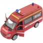 Auto hasiči 15cm na bat. so svetlom, zvukom na spätné natiahnutie