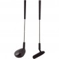Minigolf sada kov / plast 2 paličky 28cm s doplnkami