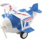 Lietadlo kov / plast 10-11cm na spätné natiahnutie 6 farieb