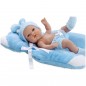 Bábika / bábätko Arias voňajúce 33cm modré pevné telo