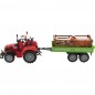 Traktor s prívesom a zvieratkami