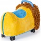 Odrážadlo FUNNY WHEELS Rider Ride-On levíček 50 cm plyšový modrý