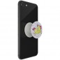 PopSockets PopGrip Gen.2, Glitter Jumping Unicorn, žltý jednorožec na ružovom podklade s trblietkami