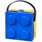 LEGO Desiatový box s rukoväťou - modrý