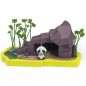HEXBUG Lil Nature Babies - Panda Lin a skalné vodopády, veľký set