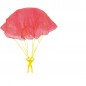 Parašutista s padákom lietajúcí 9cm 2 farby