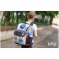 Školský set BAAGL Zippy NASA taška + peračník + vrecko