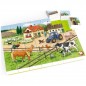 HUBELINO Puzzle - Život na farme