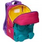 Školský batoh LEGO Petersen Pink/Purple, gelové pero s minifigúrkou a doprava zdarma