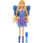 Bábika víla s krídlami modrá