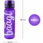 BAAGL Tritanová fľaša na pitie Logo fialová 500ml