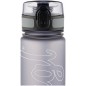 BAAGL Tritanová fľaša na pitie Logo sivá 500ml