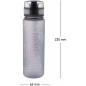 BAAGL Tritanová fľaša na pitie Logo sivá 500ml