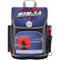 Školský set BAAGL Ergo Ninja taška + peračník + vrecko