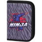 Školský set BAAGL Ergo Ninja taška + peračník + vrecko a vrecko na chrbát zadarmo