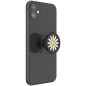 PopSockets PopGrip Gen.2, Festival Daisy Black, 3D margarétka na čiernom podklade