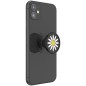 PopSockets PopGrip Gen.2, Festival Daisy Black, 3D margarétka na čiernom podklade