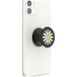 PopSockets PopGrip Gen.2, Festival Daisy Black, 3D margarétka na čiernom podklade