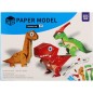 Modely 3D papierové dinosaury 8 ks