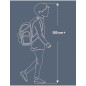 Školský set BAAGL Skate Struktury batoh + peračník + vrecko a vrecko na chrbát zadarmo