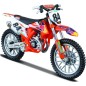 Motorka Bburago KTM 450 SX-F Factory Edition (2018) kov/plast 12cm