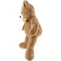 Medveď s mašľou plyš 72cm svetlo hnedý 0+