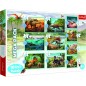 Trefl Puzzle 10v1 Zoznámte sa so všetkými dinosaurami